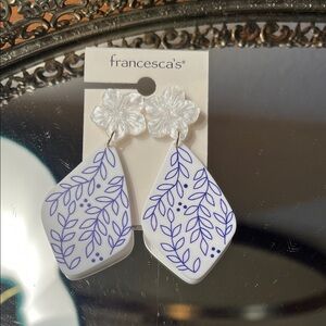 Francesca's Silver Filigree Mirror